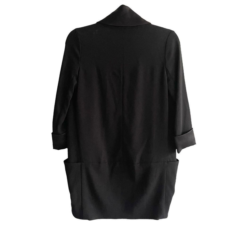 ARITZIA Wilfred Chevalier Open Cocoon Blazer Jacket Black 00 - Picture 7 of 8